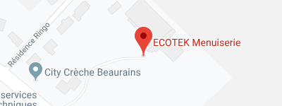 Google Map of ECOTEK Menuiserie